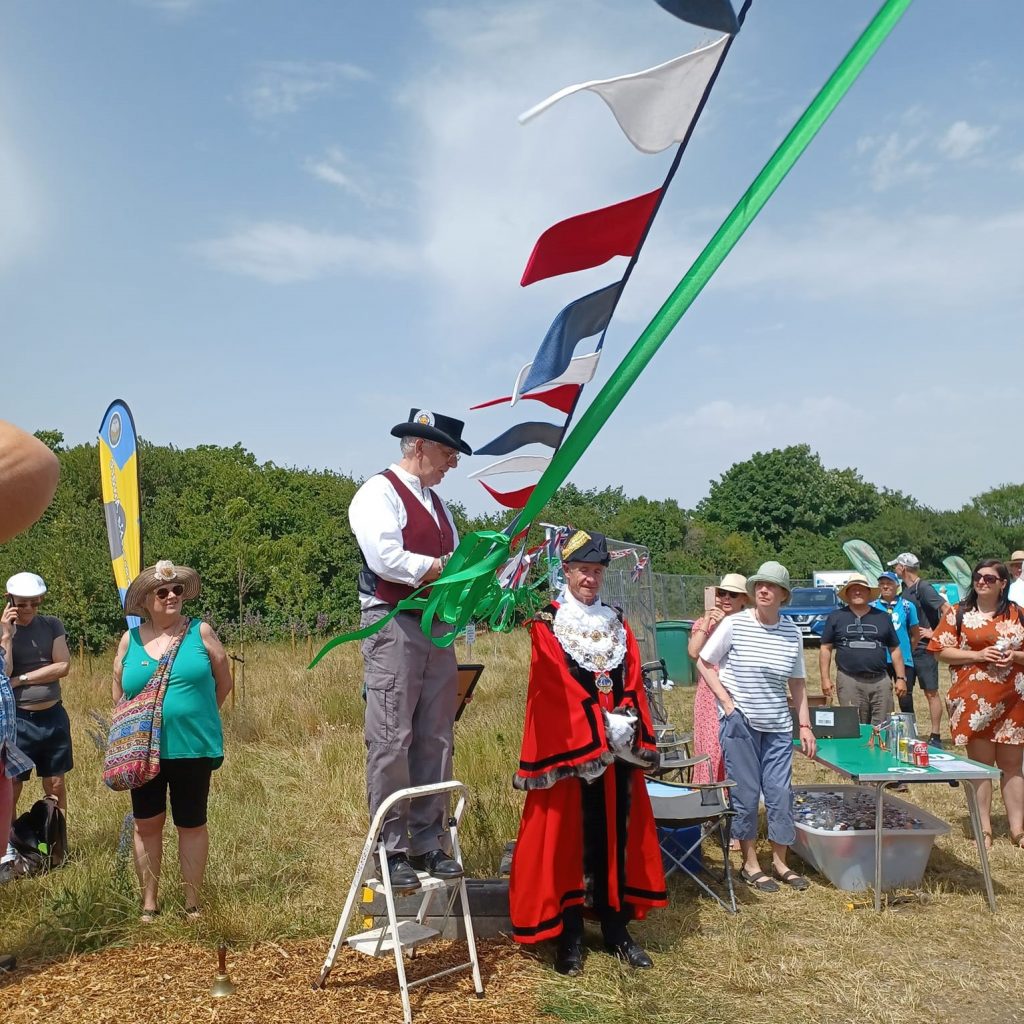 Planting ceremonies in June 2022